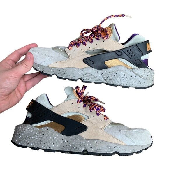 Rare Nike Air Huarache Run Mowabb Linen ACG Size 10.5 - Picture 1 of 12